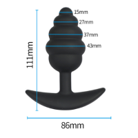 HONEY POT - SILICONE BUTT PLUG LARGE